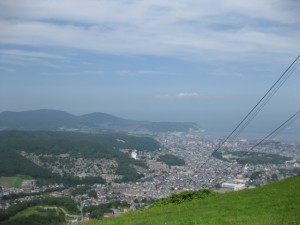 天狗山から見た小樽市街